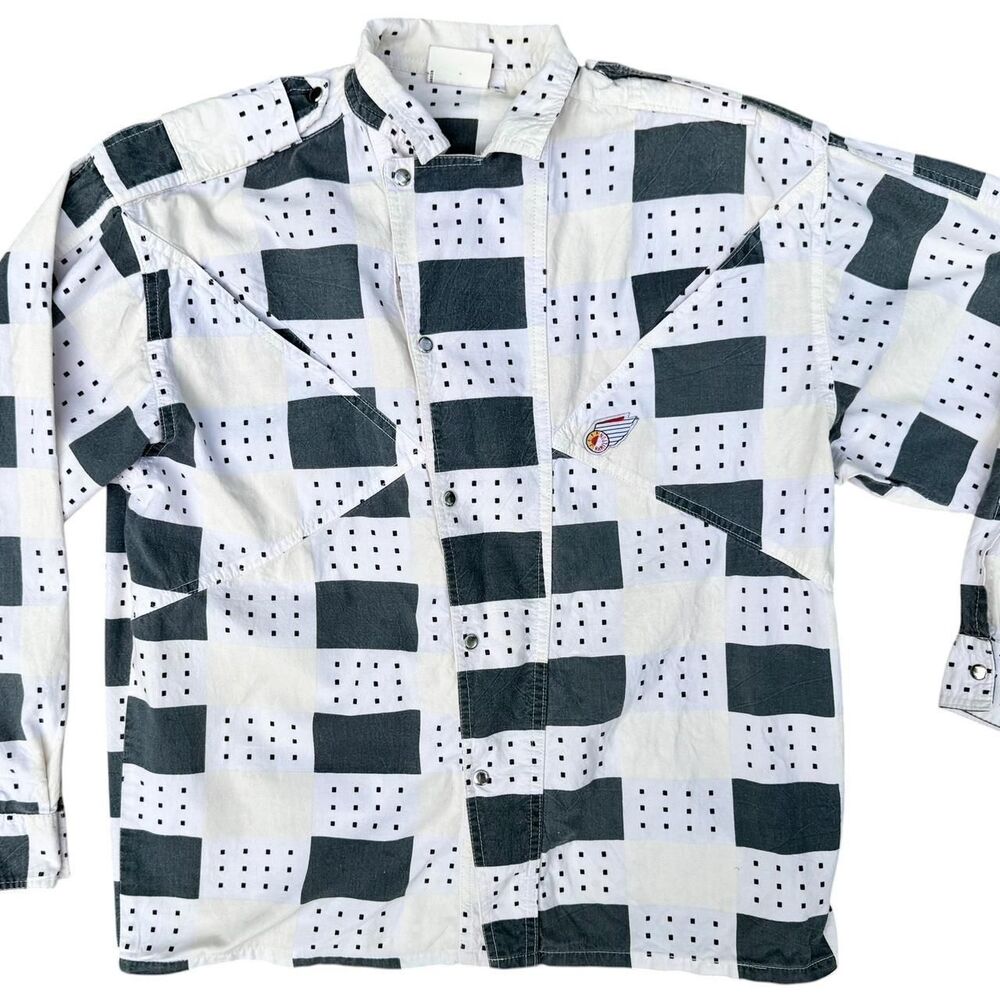 Rare Vintage 80s / 90s Jeff Hamilton Shirt - Non-Affiliated Boutique Piece